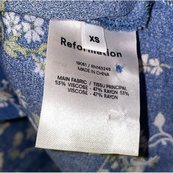 Reformation Nell Top in Avery - Picture 5 of 5